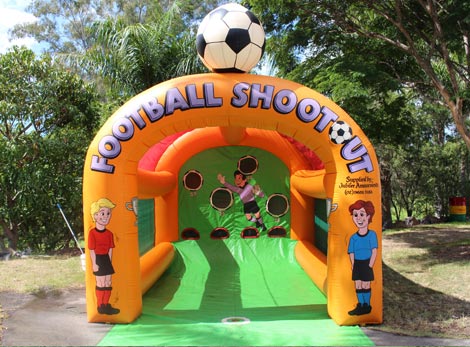 Football Shootout for hire Brisbane